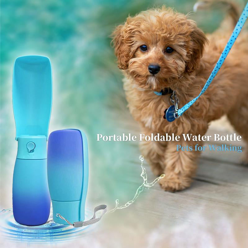 Portable Dog Water Bottle, Leakproof, Lightweight, Compact Design for Hiking, Walks & Travel, Pet Outdoor Travel Accessories