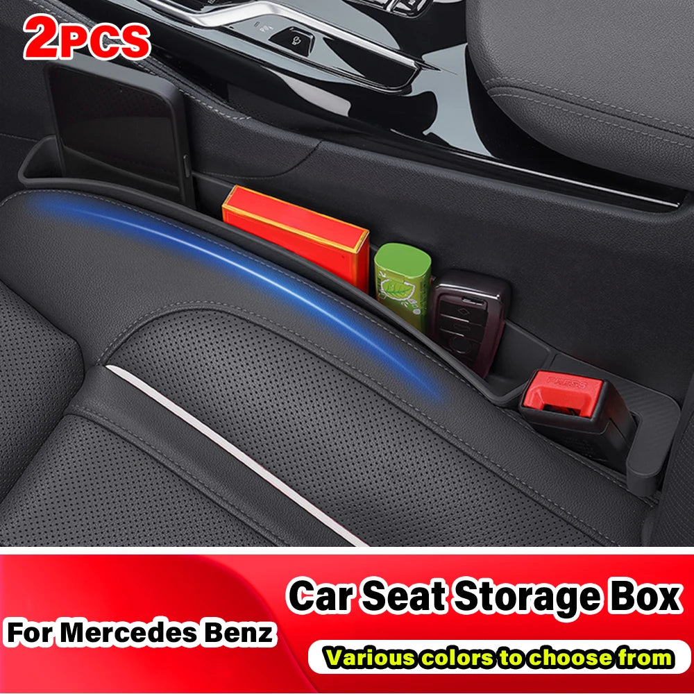 Car Seat Console Gap Filler Side Organizer Pocket Multifunctional Storage Bag Accessories