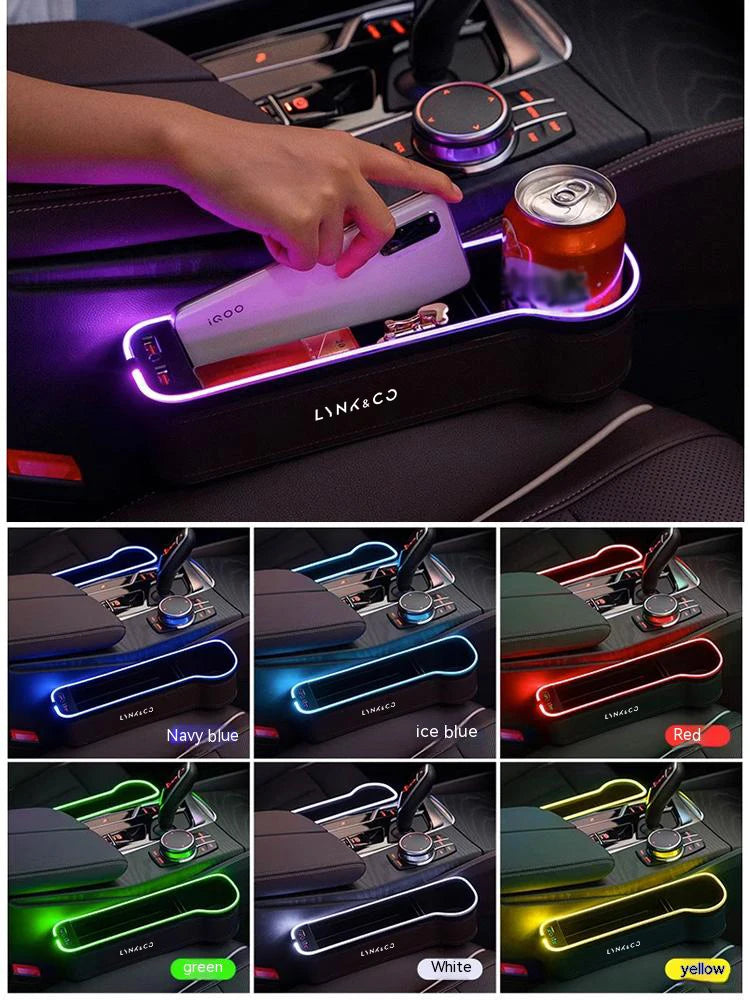 Car LED 7 Color Seat Gap Crevice Slot Storage Box Auto Interior Accessories
PHEV 05 09 PHEV 09 MHEV 01 06 02 03+