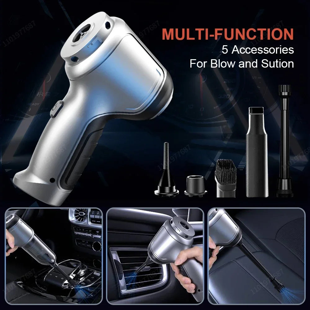 Wireless Portable Vacuum Cleaner Car Vacuum Cleaner Handheld Mini ForCar Home Desktop Keyboard Cleaning cordless 95000Pa