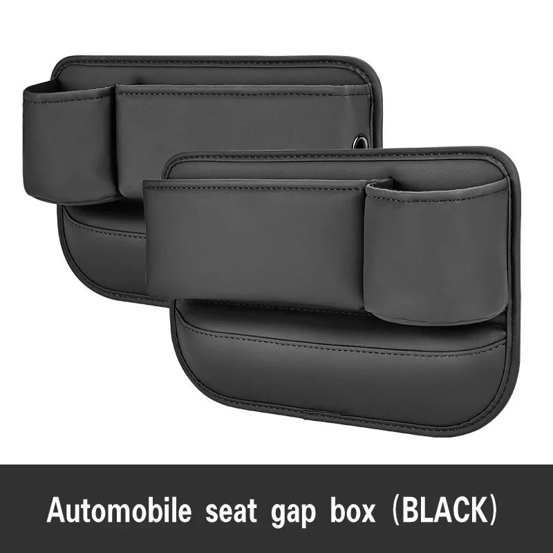 Car Seat Leather Gap Bag Multifunction Car Seat Organizer Auto Console Side Seat Plug Filler Organizer Box Car Interior