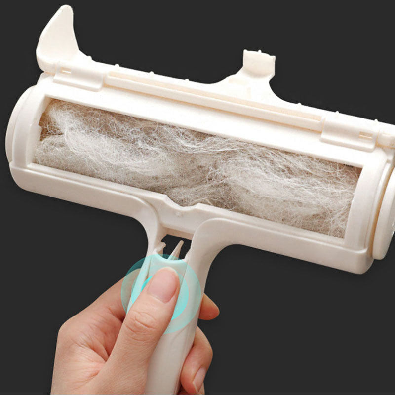 Pet Hair Remover Roller Brush Dog Cat Hair Clothes Carpet Cleaning Brush Home Furniture