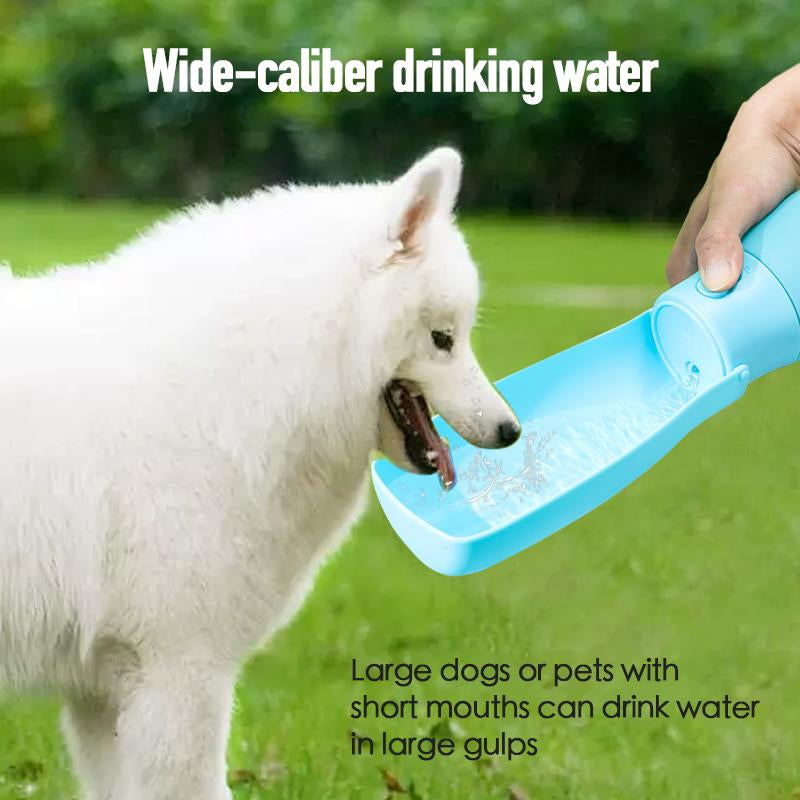 Portable Dog Water Bottle, Leakproof, Lightweight, Compact Design for Hiking, Walks & Travel, Pet Outdoor Travel Accessories