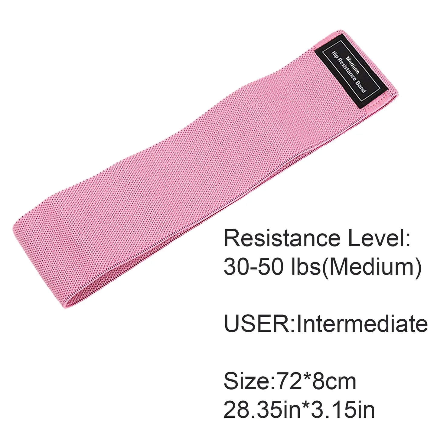 Hip Booty Bands Squat Glute Workout Non-slip Trainer Thick Stretch Fitness Strips Loops Yoga Equipment Anti-Slip Resistance